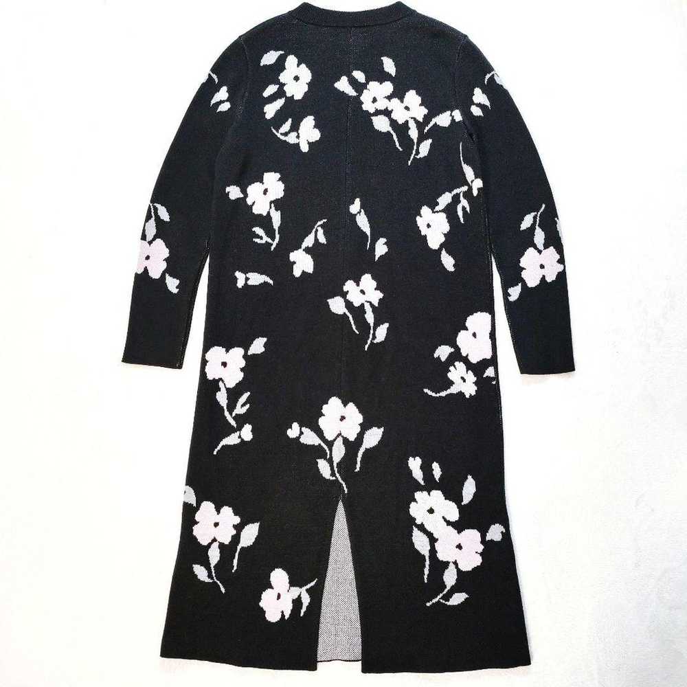 【Excellent Condition】Seventen Flower Jacquard Kni… - image 7