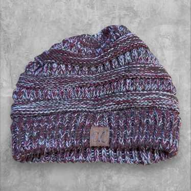 [0] Women's knit beanie, loose and cute, knit cas… - image 1