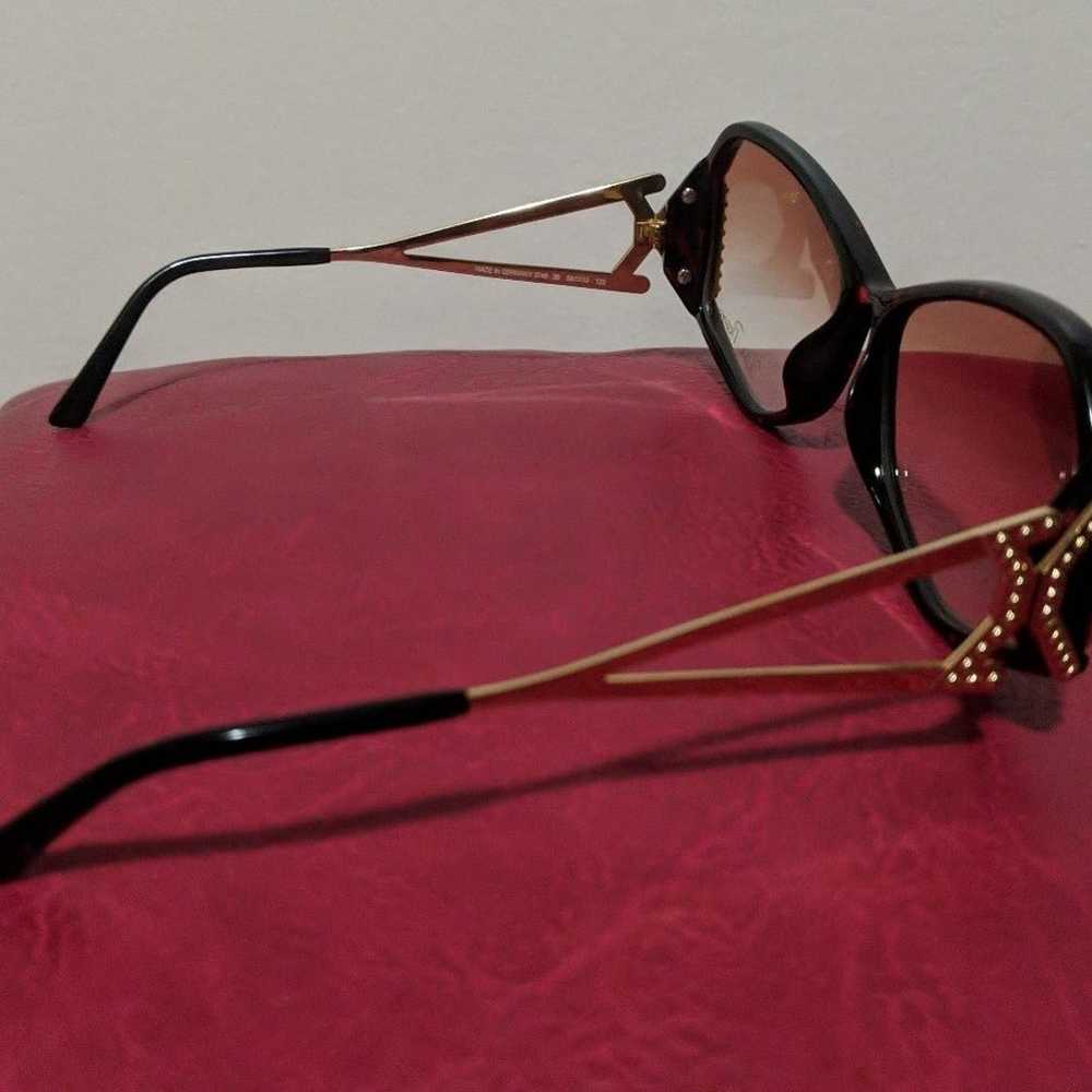 Vintage Ladies Paloma Picasso Brown Tortoise Shel… - image 5