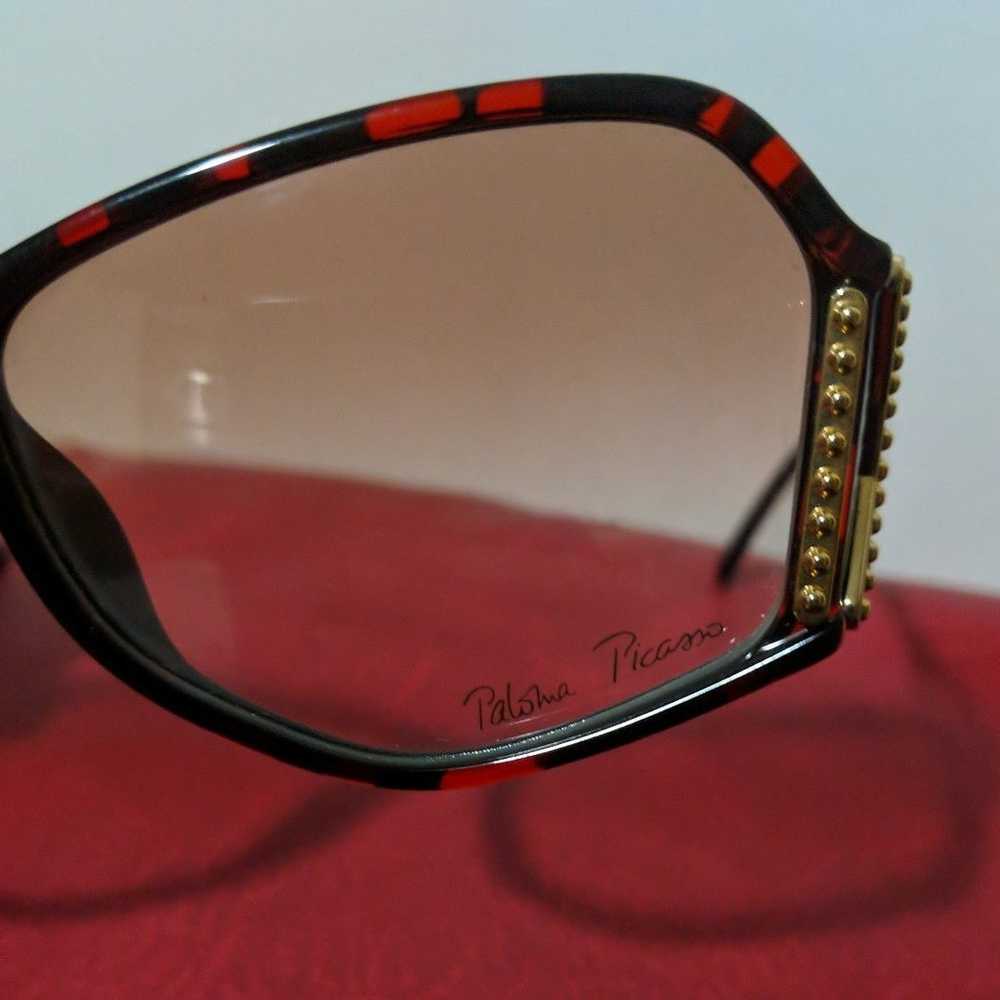 Vintage Ladies Paloma Picasso Brown Tortoise Shel… - image 6