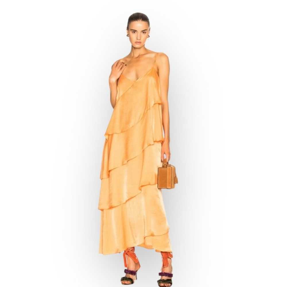 MARA HOFFMAN Salome Dress Women's Medium Orange S… - image 1