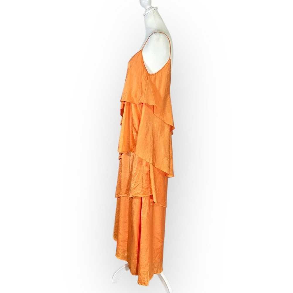 MARA HOFFMAN Salome Dress Women's Medium Orange S… - image 4