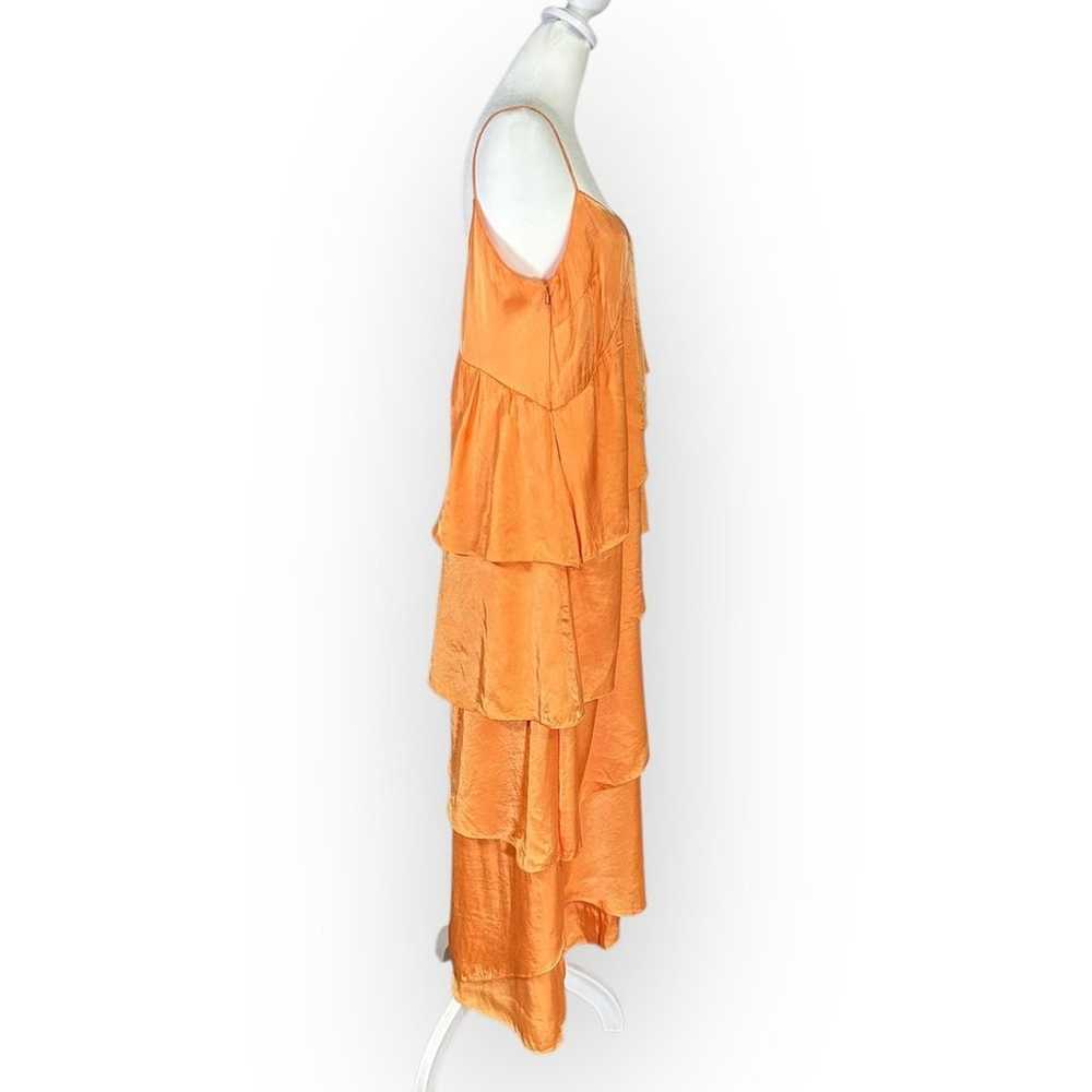 MARA HOFFMAN Salome Dress Women's Medium Orange S… - image 6