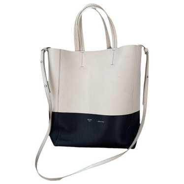 Celine Cabas Vertical leather tote