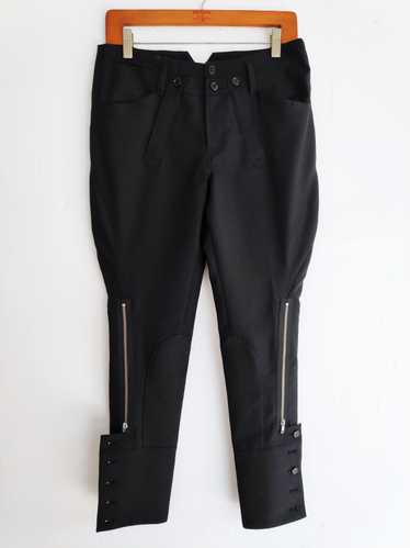 UNDERCOVER アンダーカバー 22AW 後ろ裾ZIP スリムスラックス