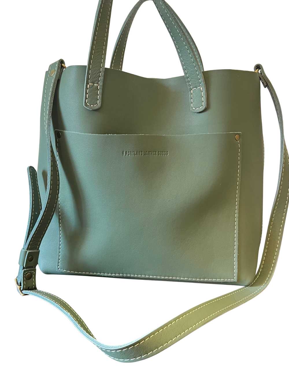 Portland Leather Medium Crossbody Tote - image 1