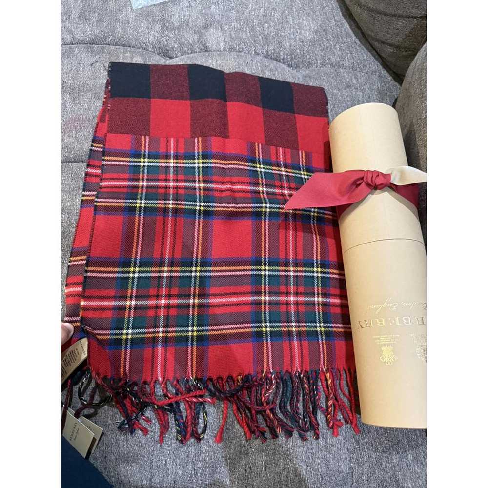 Burberry Wool scarf - image 8