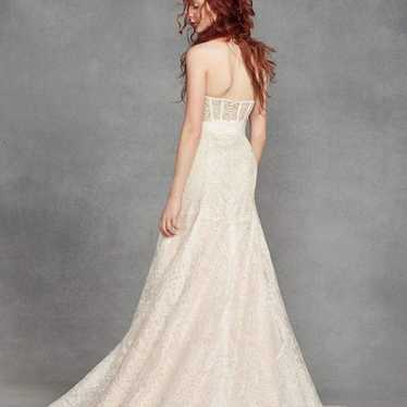 White by Vera Wang wedding dress