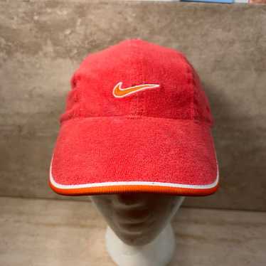 Vintage Nike Terry Cloth Velour 6 Panel Hat