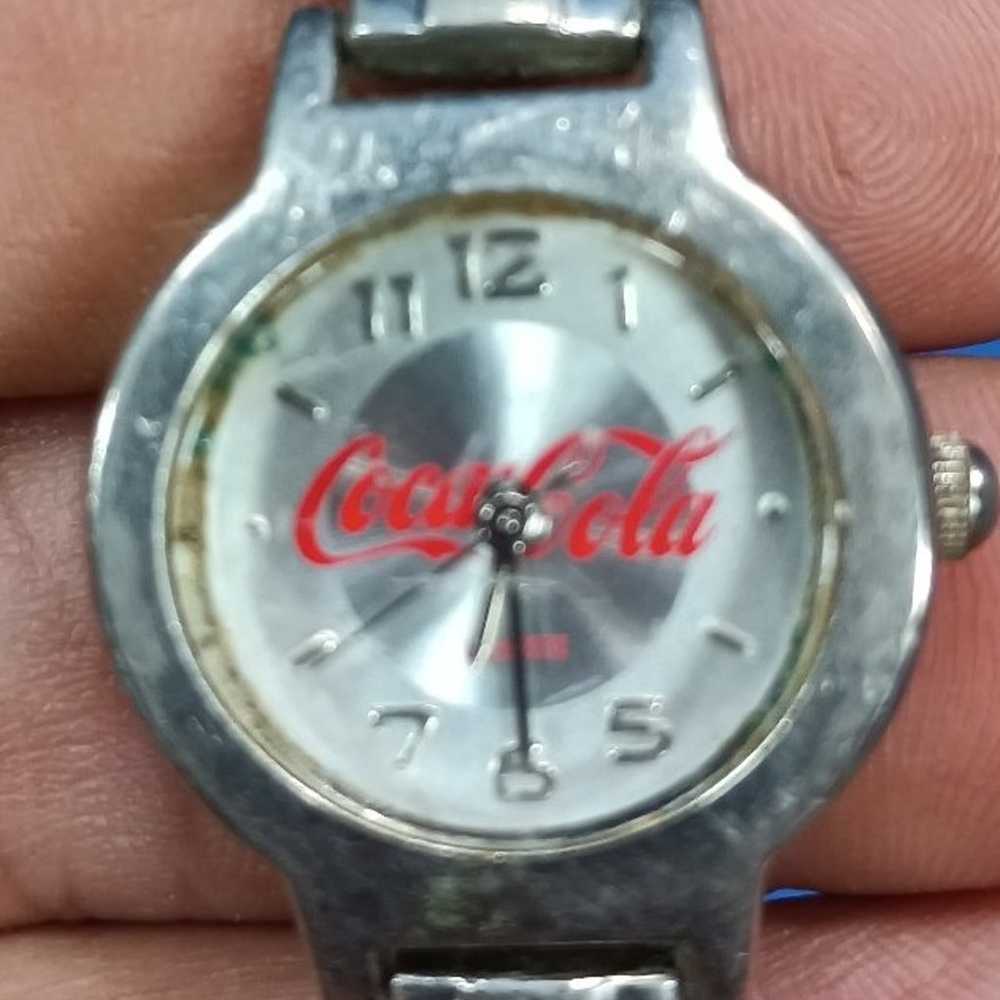 Vintage 2002 Coca-Cola women's wrist watch - image 1