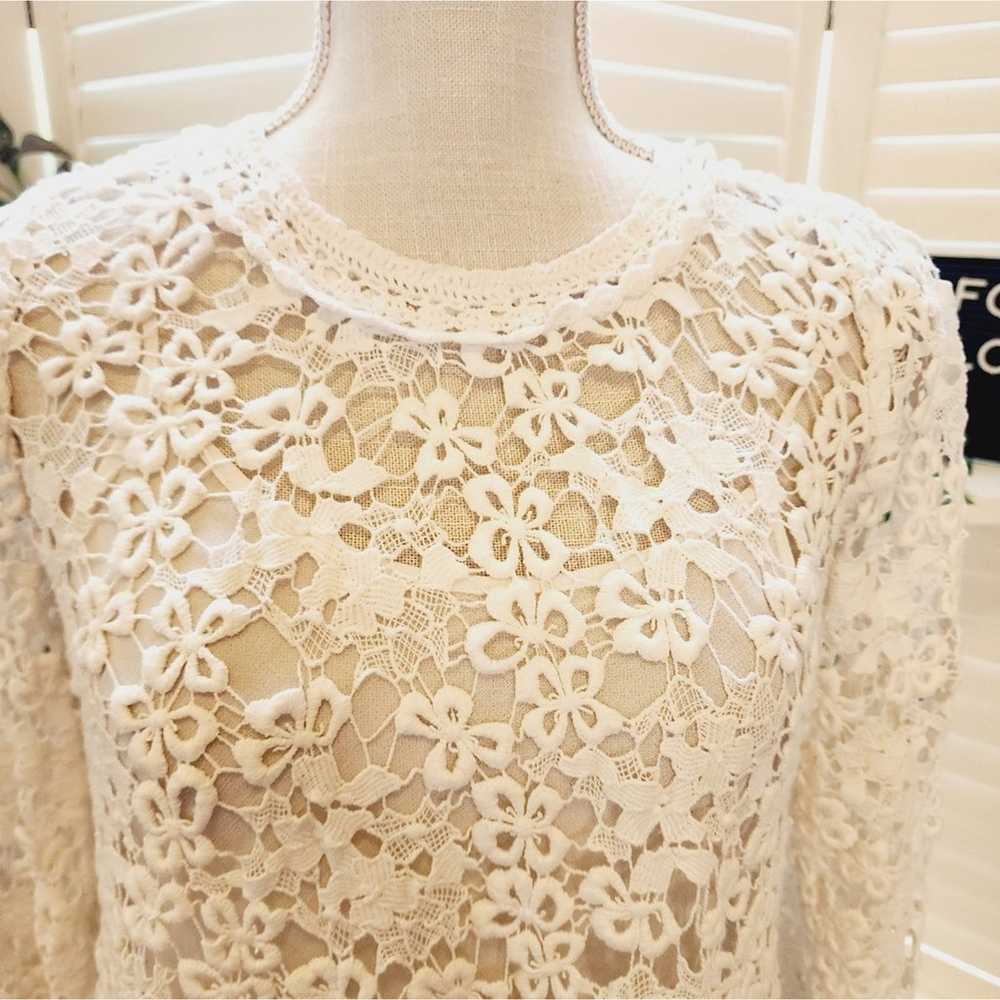 ETOILE ISABEL MARANT LACE PATTERN MINI DRESS  SIZ… - image 2