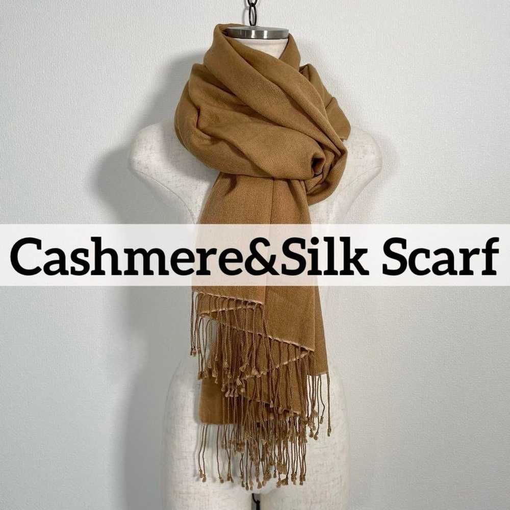 Nepal-made Studio Collection Large Scarf Cashmere… - image 1