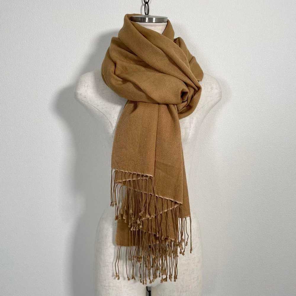 Nepal-made Studio Collection Large Scarf Cashmere… - image 2