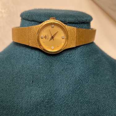 Seiko Vintage Womens Watch Gold Classic Round Qua… - image 1