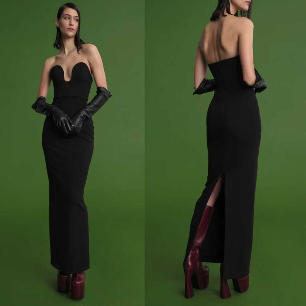 SOLACE London | Audrey Crepe Maxi Dress Strapless… - image 2