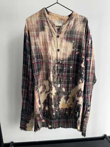 Greg Lauren Greg Lauren Bleached Flannel Studio S… - image 1