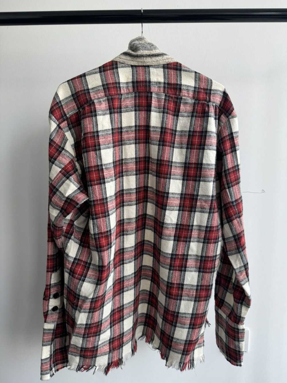 Greg Lauren Greg Lauren Flannel Red Mixed Studio … - image 2