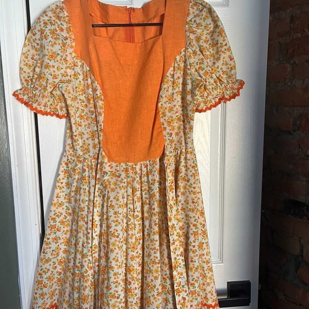 Handmade Square Dancing Dress (60s) - image 1