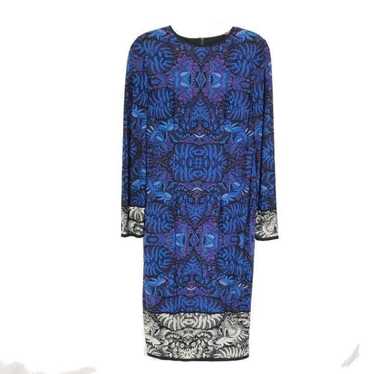 Size 8 Maggy London Printed Midi Dress