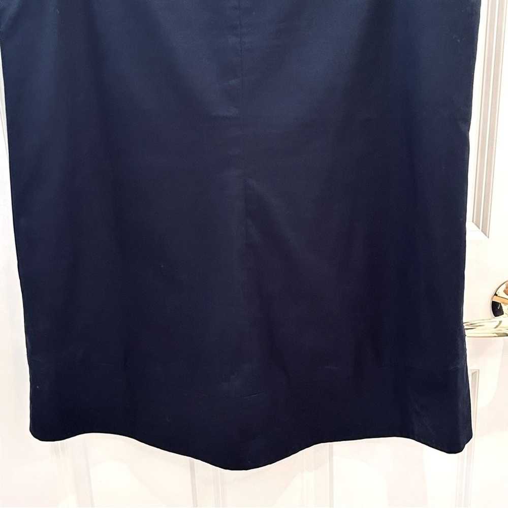 Ted Baker Loocey Double Bow Top Navy Size 10 - image 10