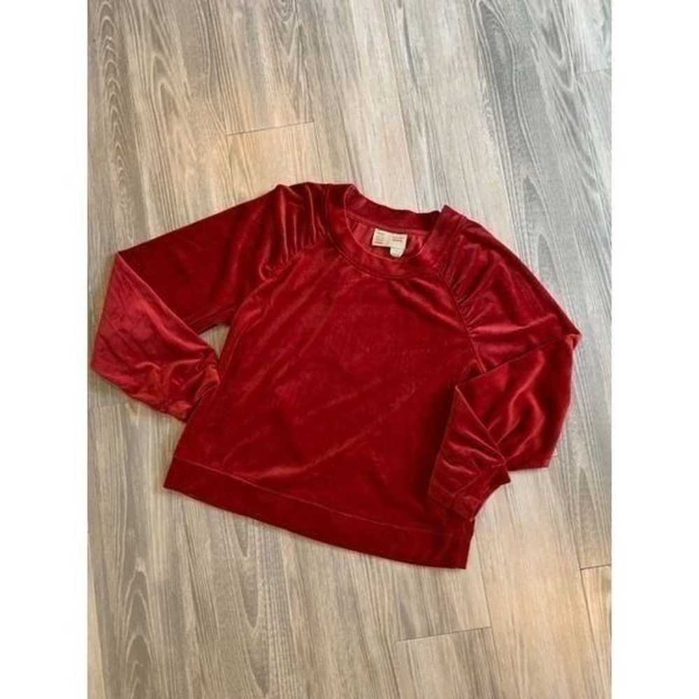 Saturday Sunday red top size M - image 3