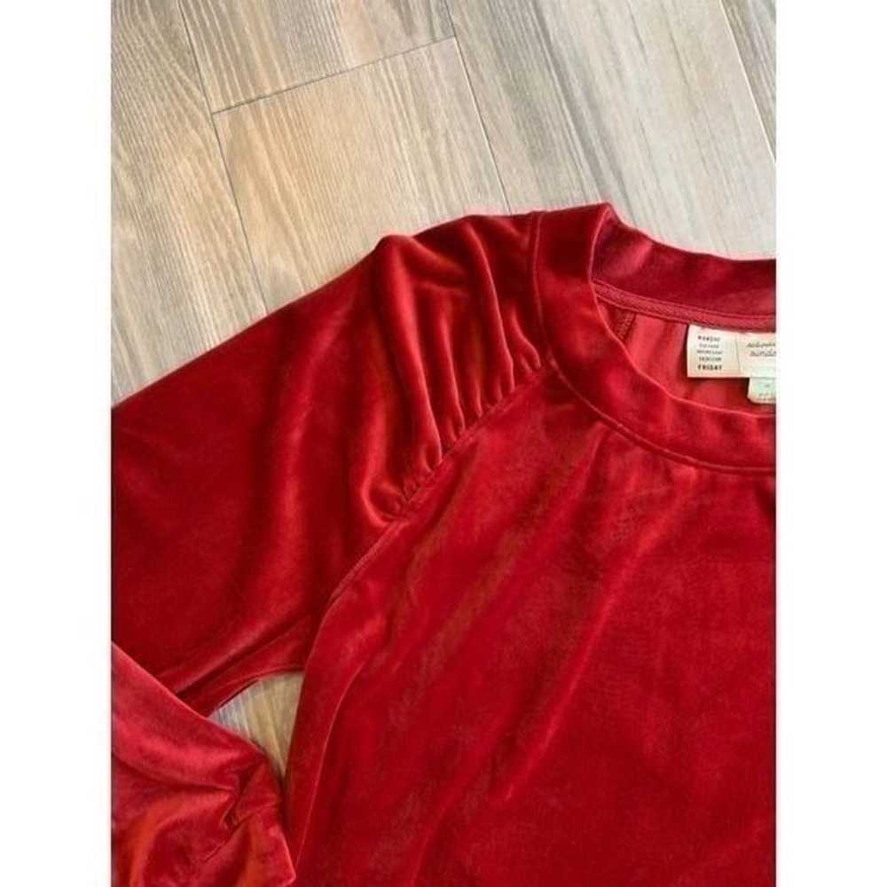 Saturday Sunday red top size M - image 5