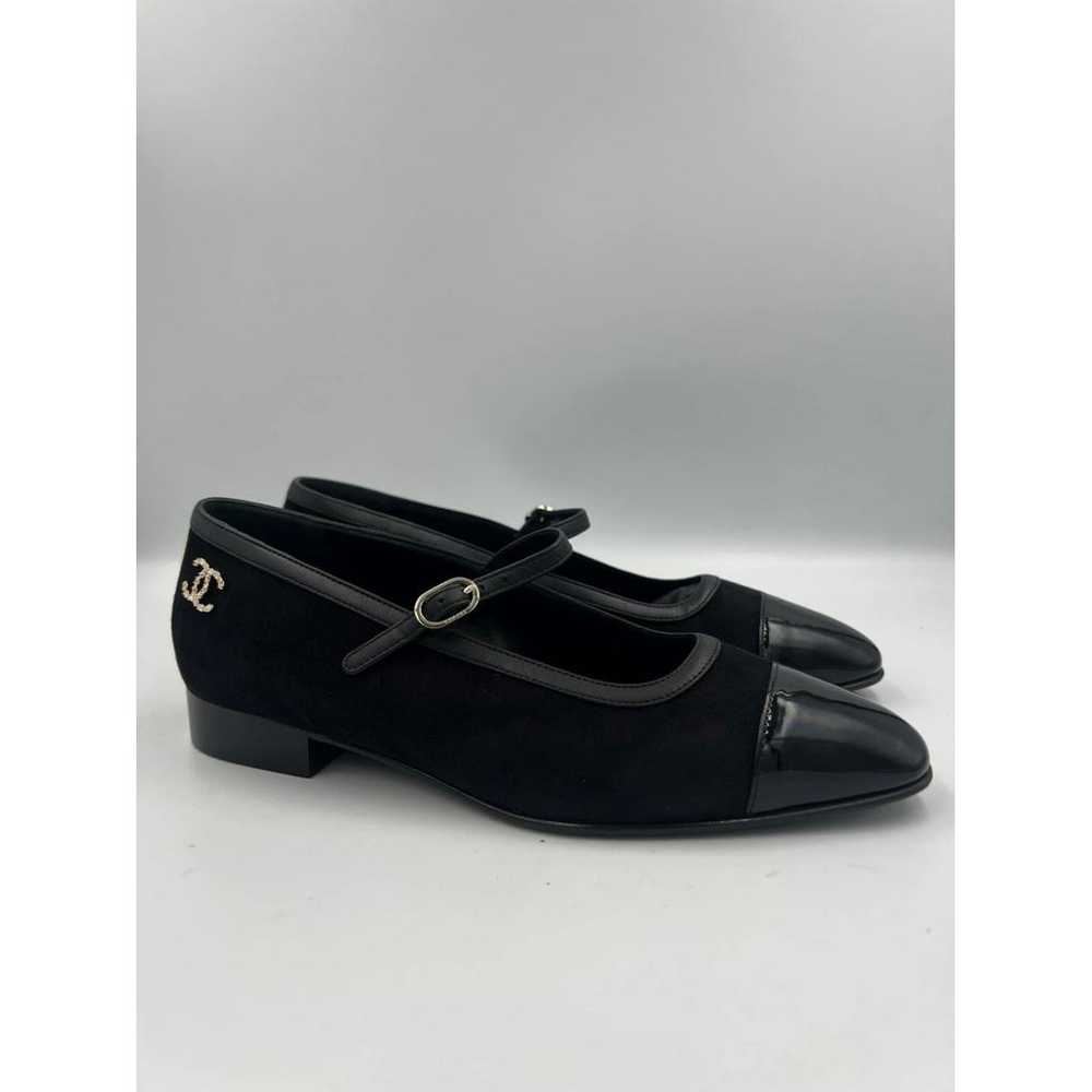 Chanel Mary Janes patent leather ballet flats - image 2