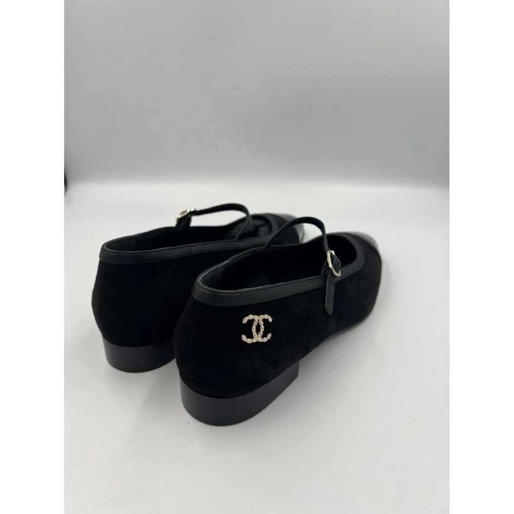 Chanel Mary Janes patent leather ballet flats - image 4