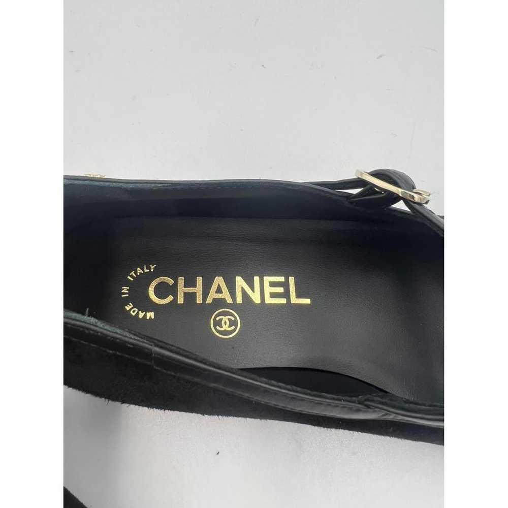 Chanel Mary Janes patent leather ballet flats - image 7