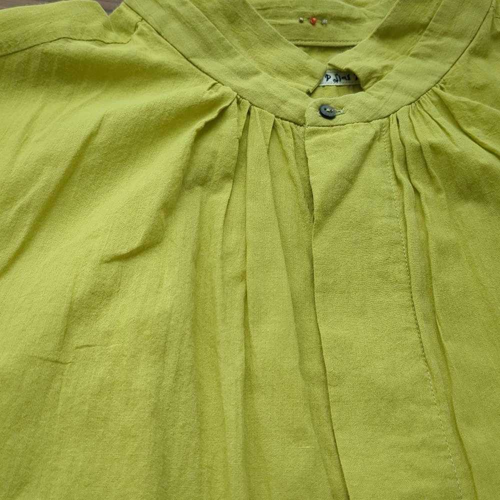 Palace Palace Lime Green Long Sleeve Shirt - image 2