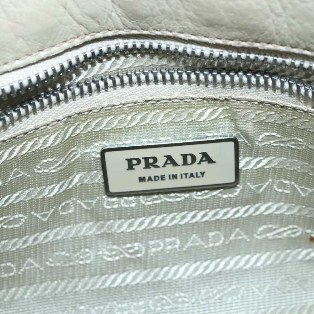 Prada Gaufre Beige Synthetic Handbag (Pre-Owned) - image 12