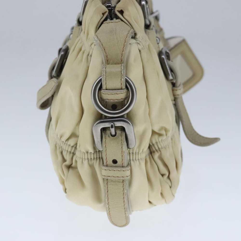 Prada Gaufre Beige Synthetic Handbag (Pre-Owned) - image 3