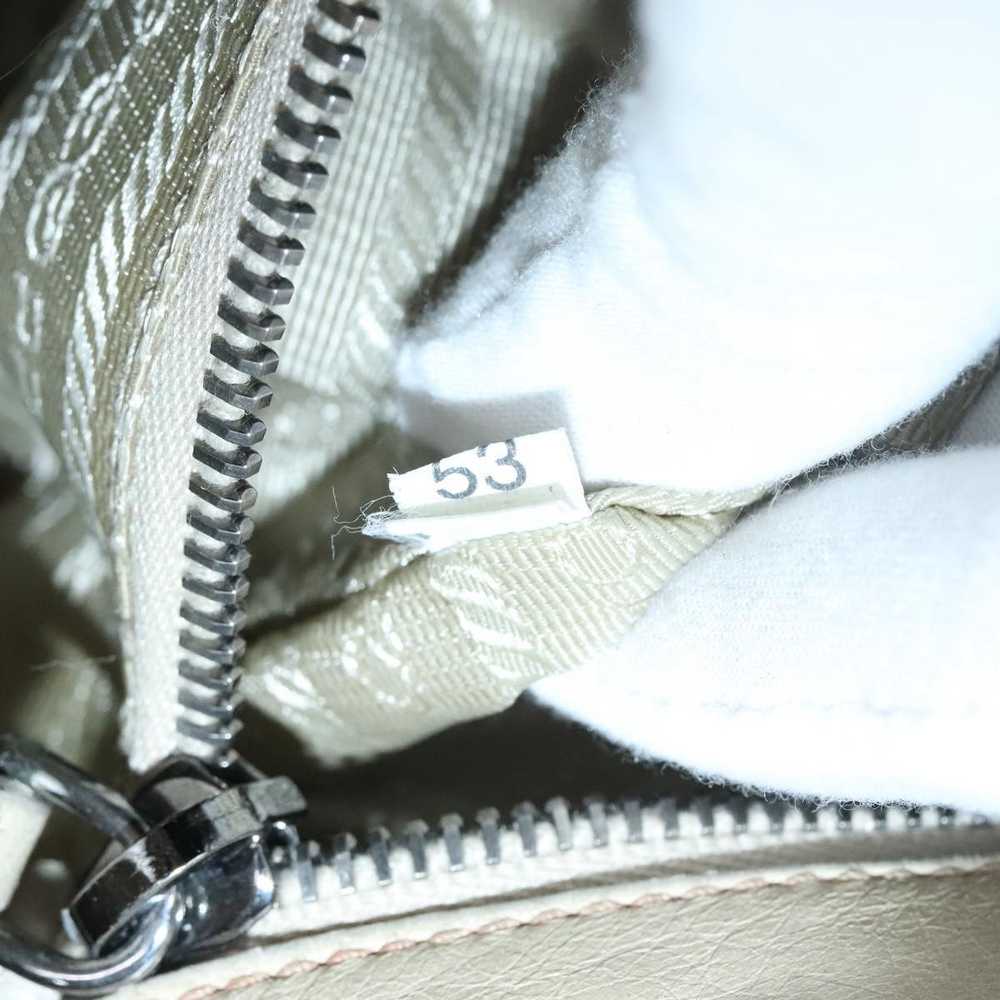 Prada Gaufre Beige Synthetic Handbag (Pre-Owned) - image 9