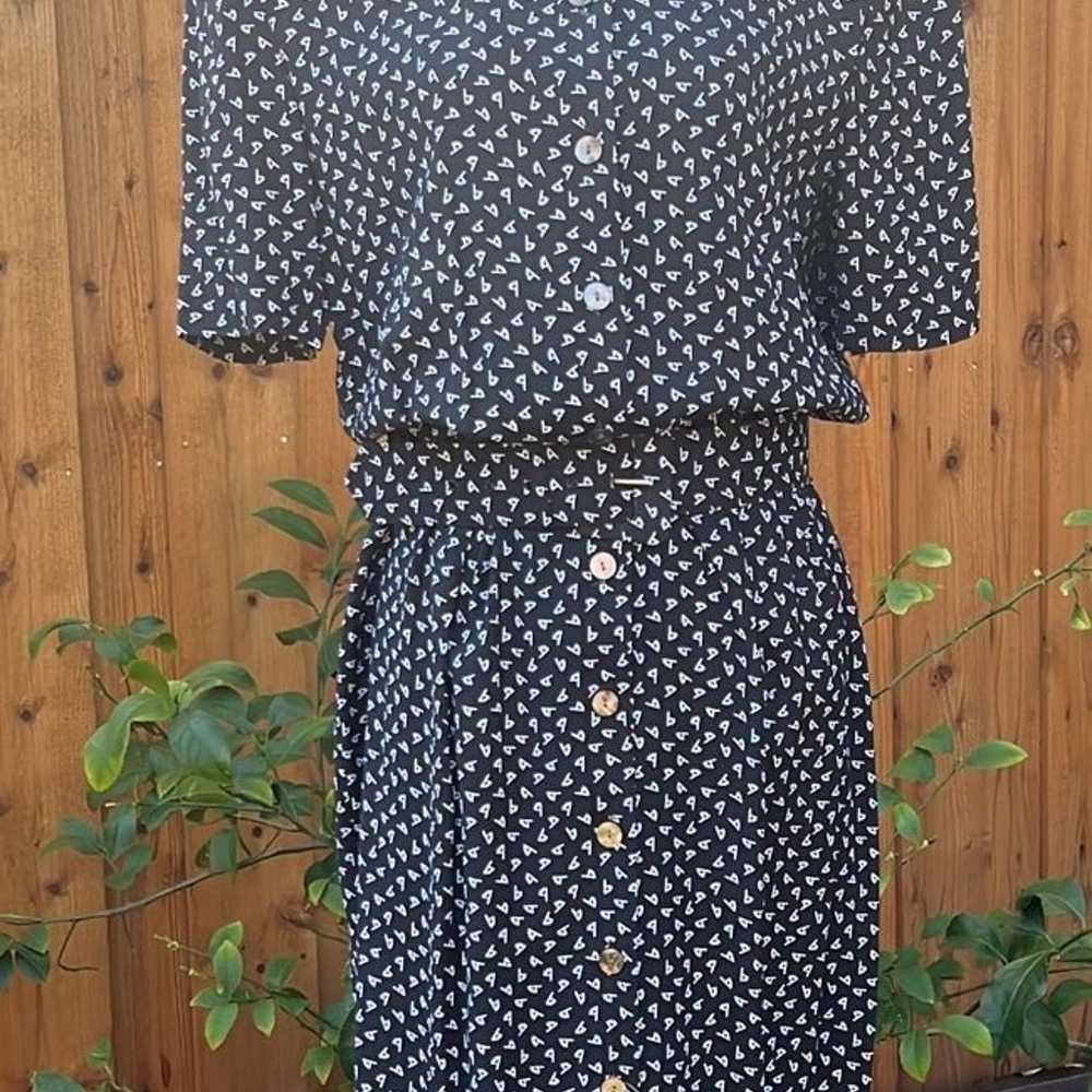 Women’s vintage Karin Stevens dress - image 2