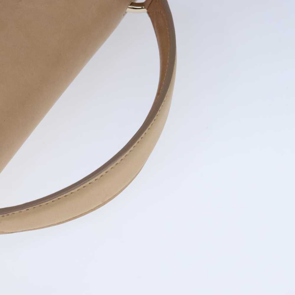 Salvatore Ferragamo Gancini Beige Leather Handbag… - image 6