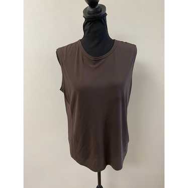 Yeohlee Brown Tank Top Sz S - image 1