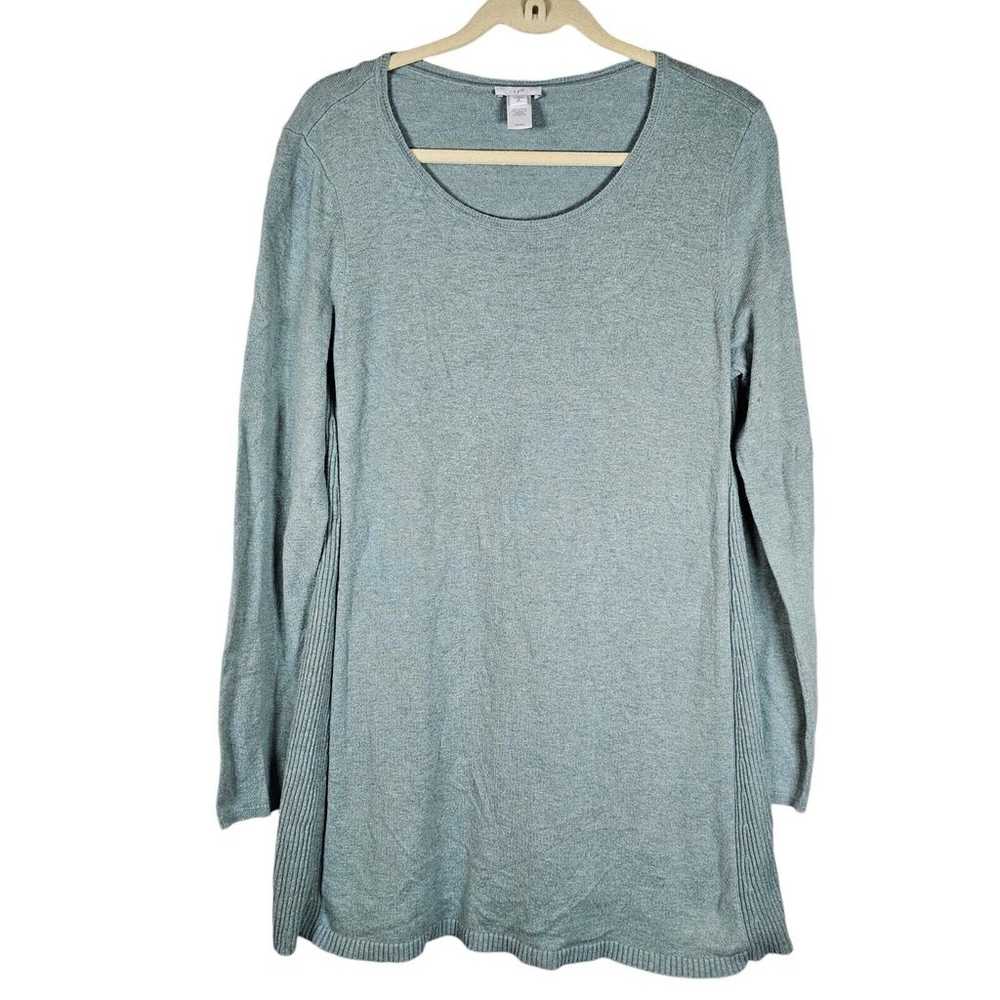 J Jill Top Womens Sz Medium Tunic Soft Cozy Overs… - image 4