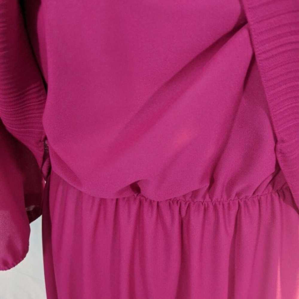 Good Times Pink Layered Vintage Dress Size 15/16 - image 3