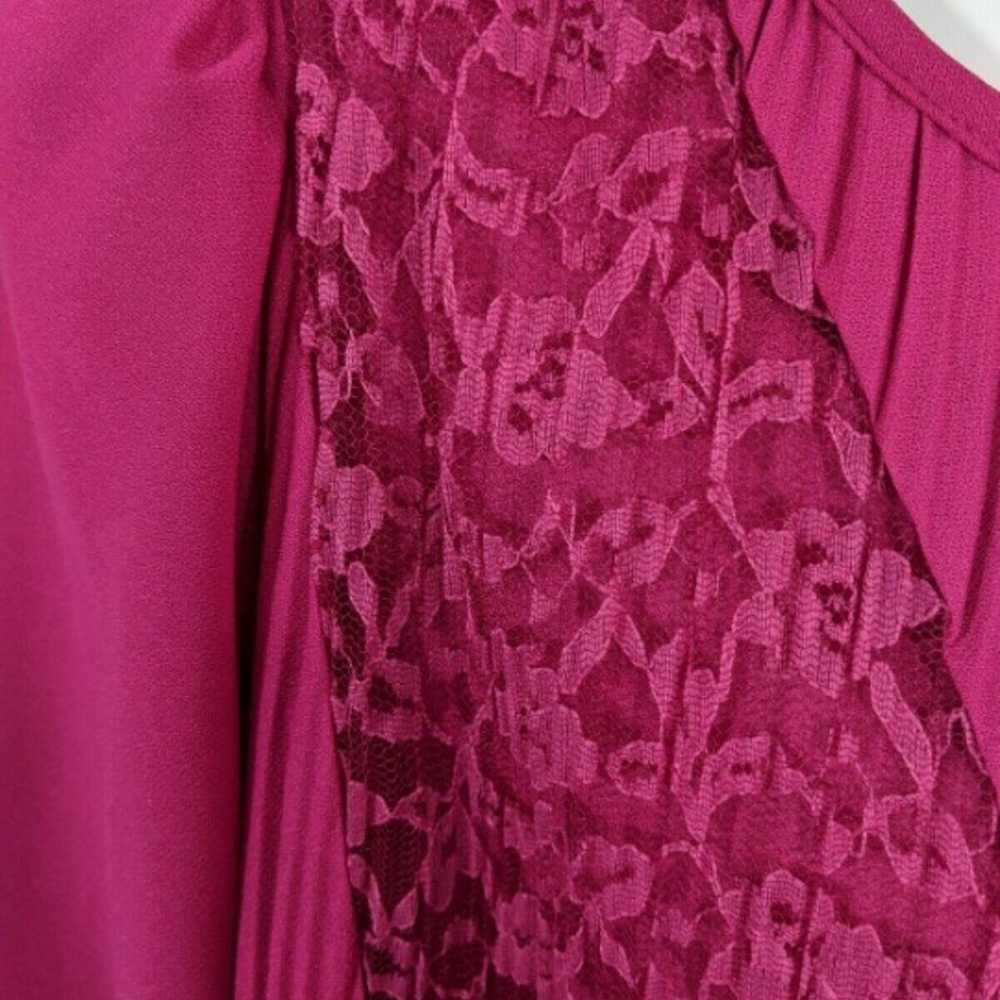 Good Times Pink Layered Vintage Dress Size 15/16 - image 6