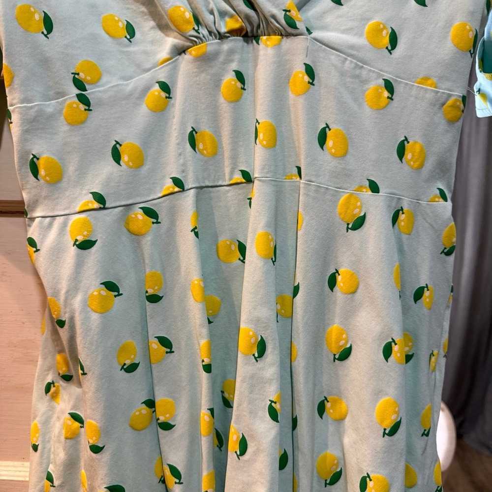 Unique vintage Lemon dress - image 3