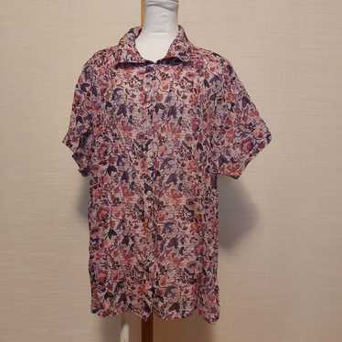 Floral Short-Sleeve Shirt