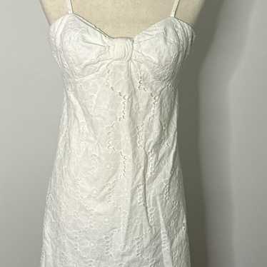 Lily Pulitzer white eyelet sundress size 6