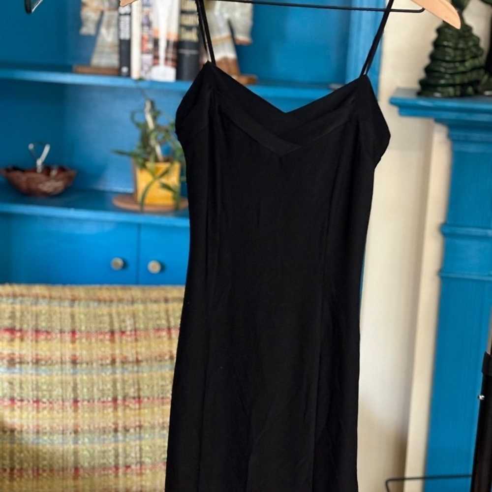 Y2K vintage Women's Joinus Black Dress Size S - image 1