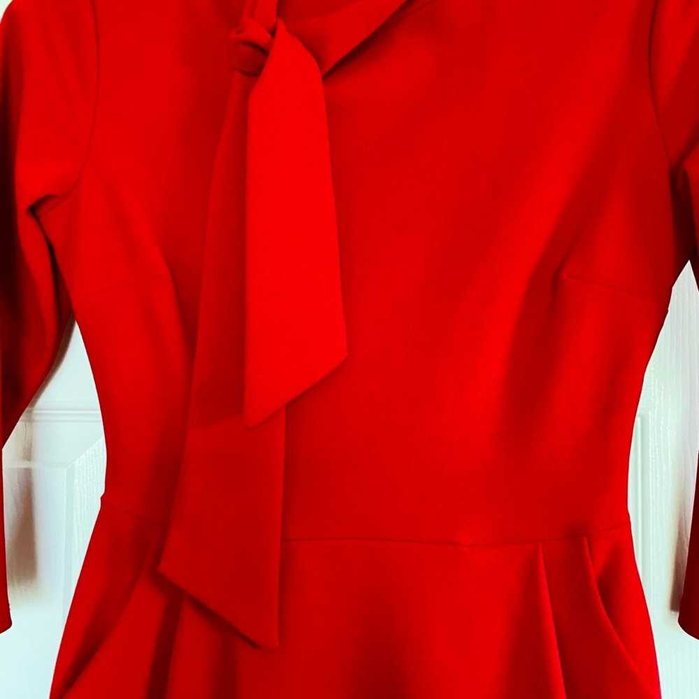 Pencil Dress in Lipstick Red by Vintage Chic eleg… - image 8