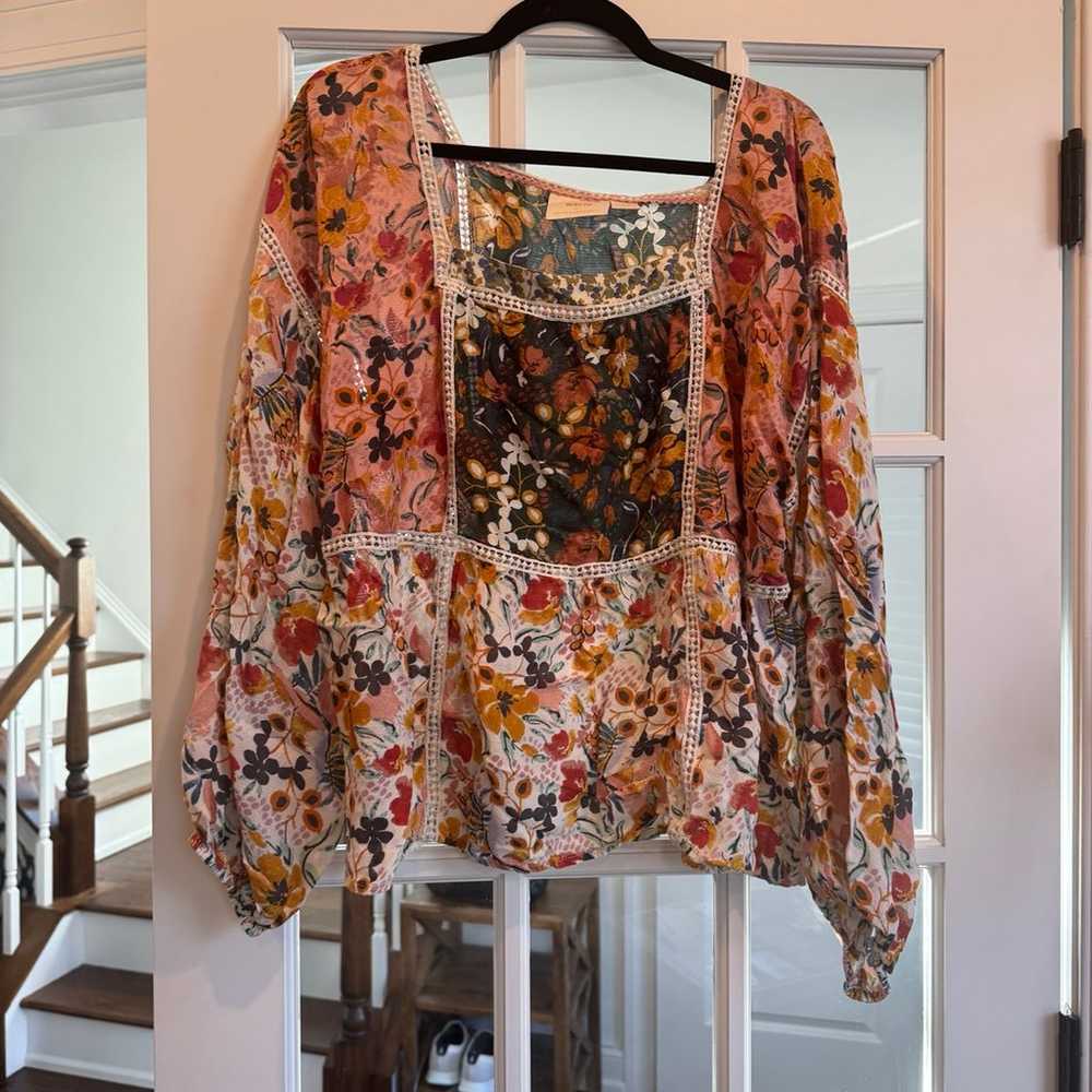 Anthropologie Maeve Nikki Peasant Blouse - image 3