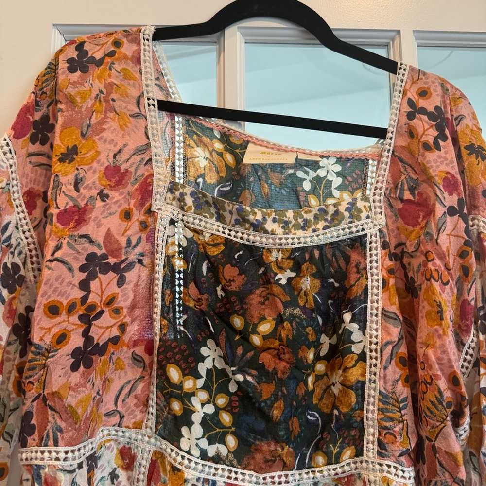 Anthropologie Maeve Nikki Peasant Blouse - image 5