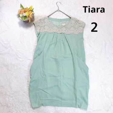 【Tiara】Sleeveless One-Piece Dress (2) Knee-Length… - image 1