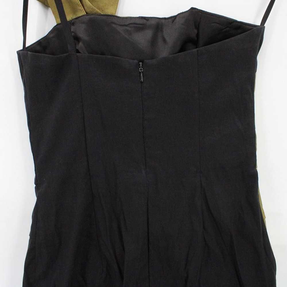 Vintage Cache Bodycon Dress Womens Black & Gold4 … - image 7