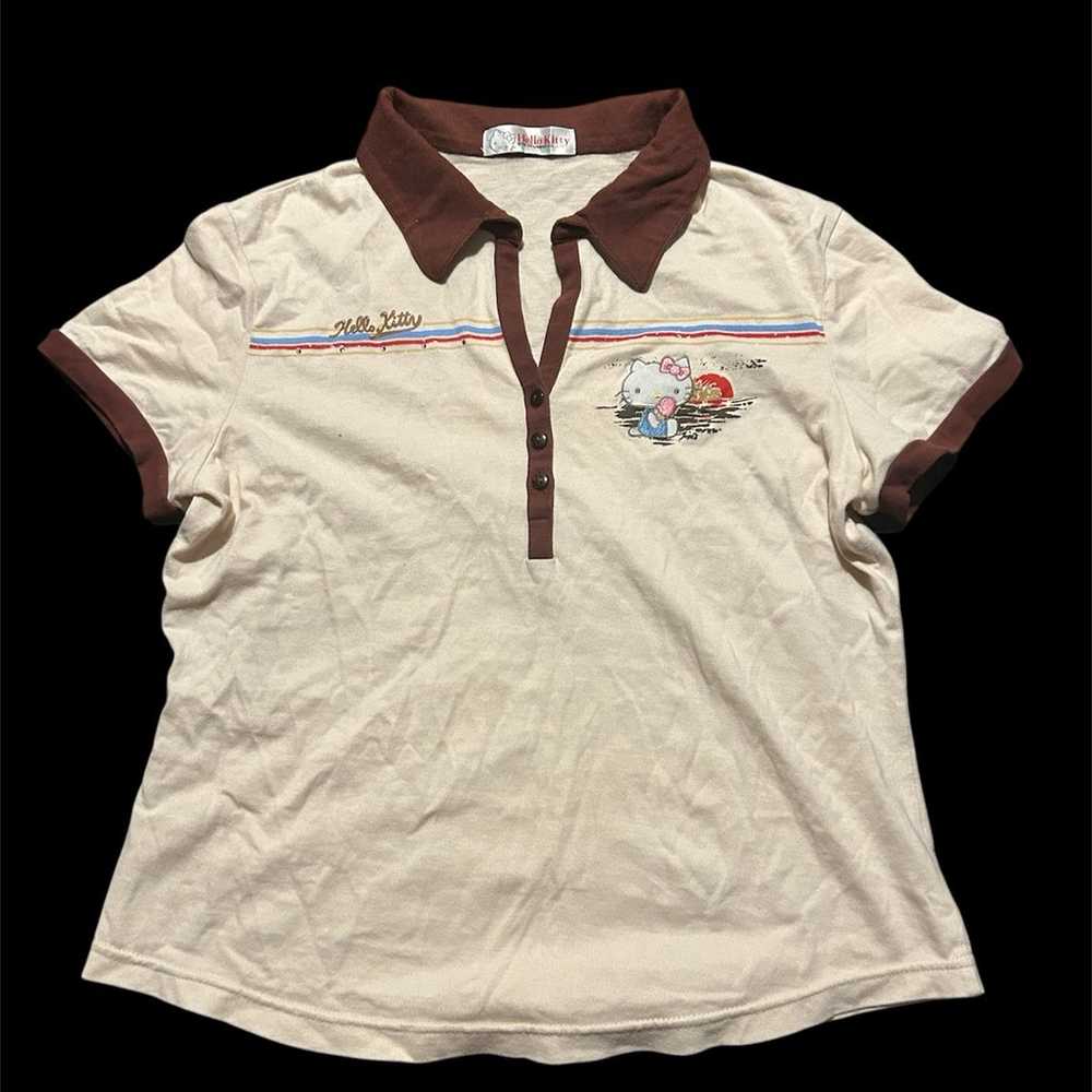 Vintage Hello Kitty Polo Cropped - image 1