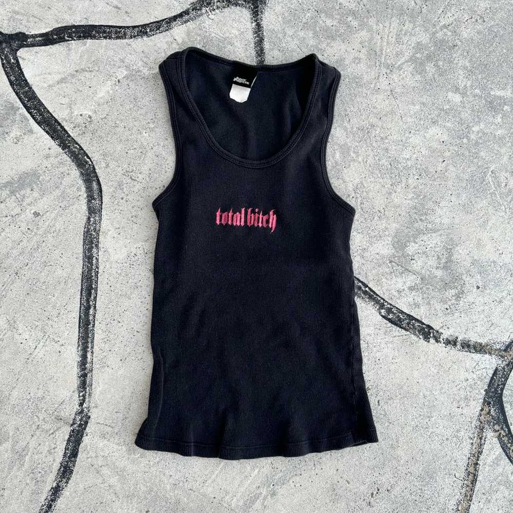 Y2k tank top no fear - image 1